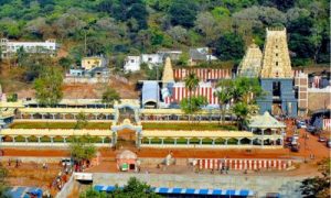 View of Simhachalam Temple